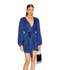 NWT Retrofete Dark Blue Gabrielle Robe S